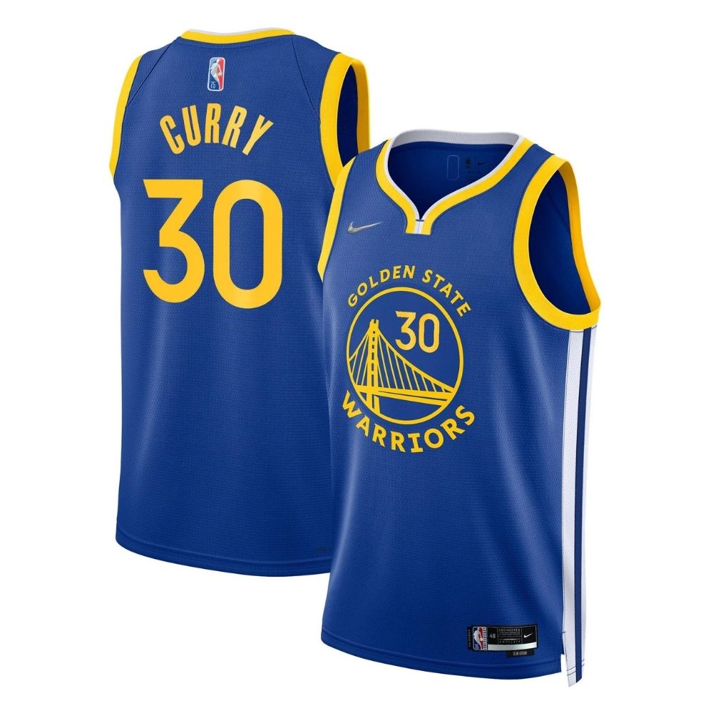 Camiseta azul Icon Edition de los Golden State Warriors