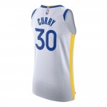 Camiseta blanca Icon Edition de los Golden State Warriors (Nike Authentic)