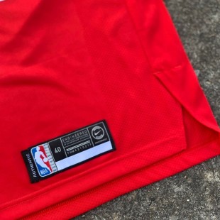 Camiseta roja Icon Edition de los Chicago Bulls (Nike Authentic)